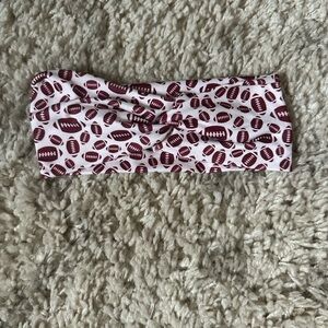 Football Tie Head Band